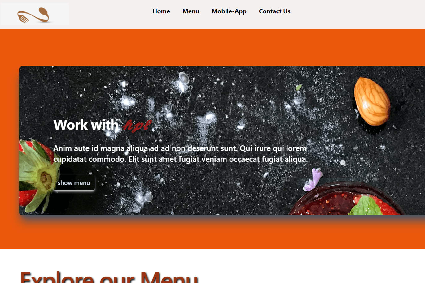 Portfolio for Front-end web-developer