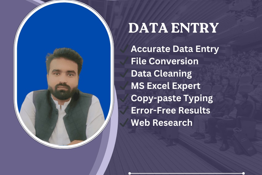 Portfolio for Data Entry Professional