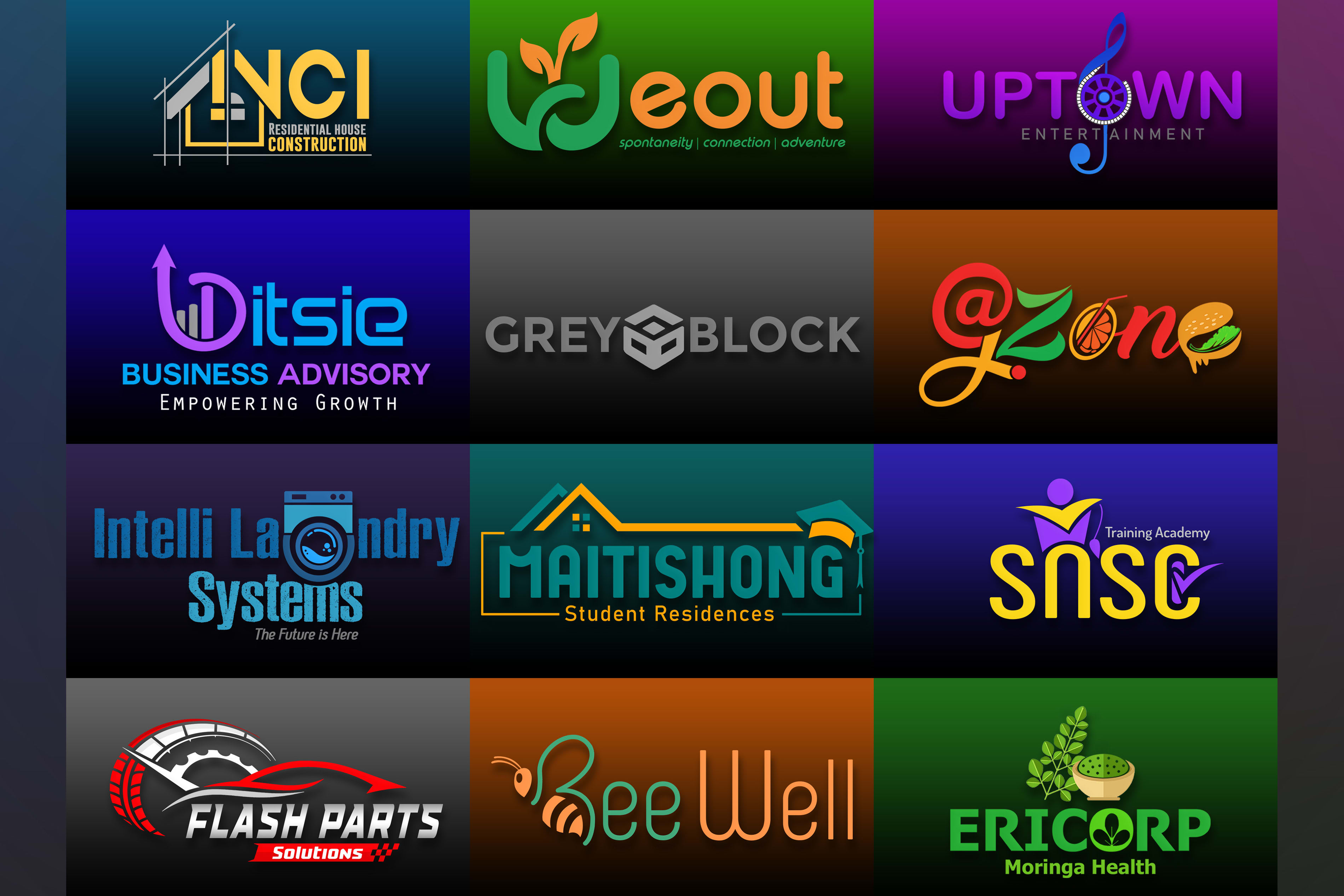 Portfolio for Custom Logo Design Services