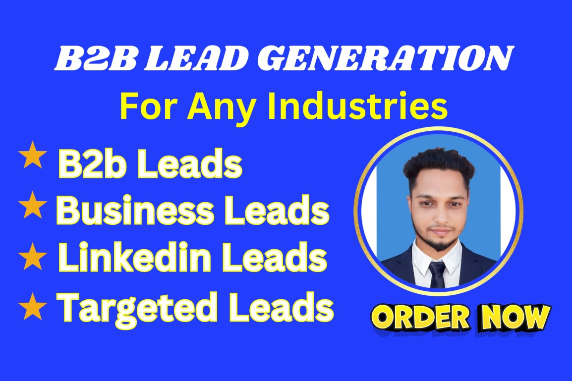 Portfolio for B2b Lead Generation for any Industry