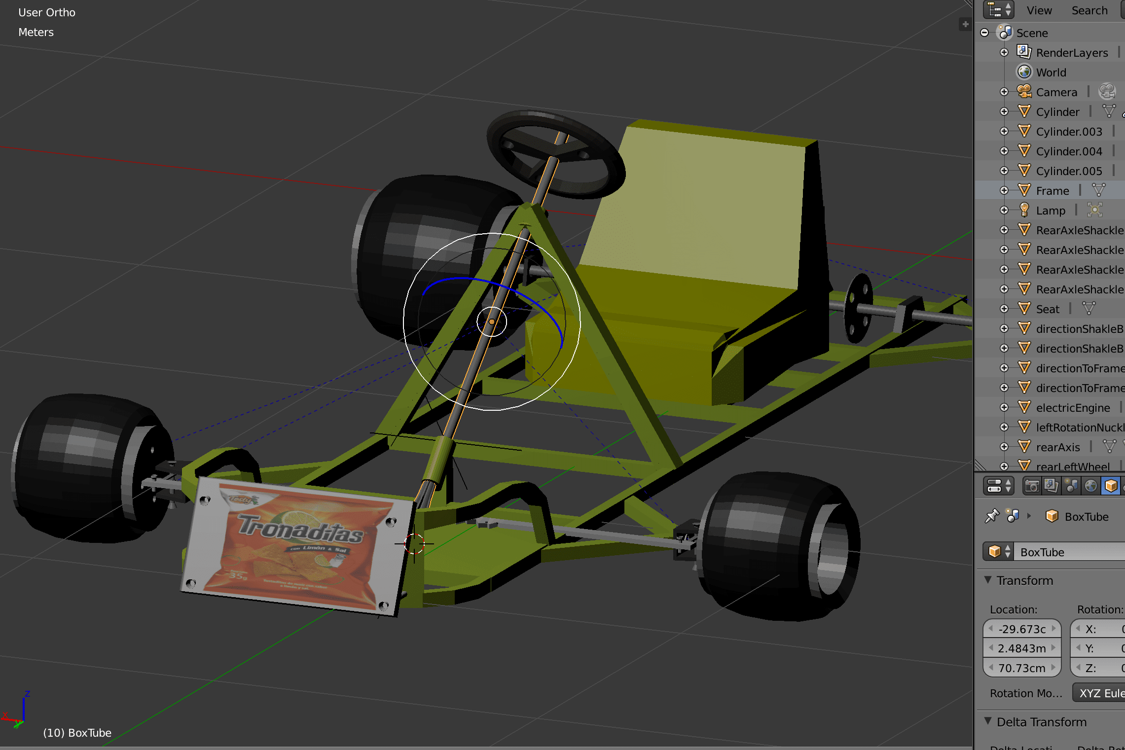 Portfolio for 3D Modeling
