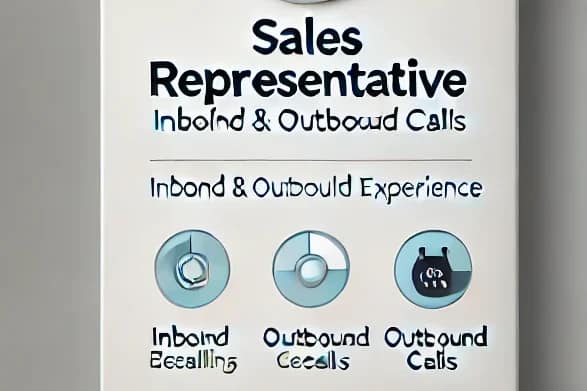 Portfolio for Sales Representative