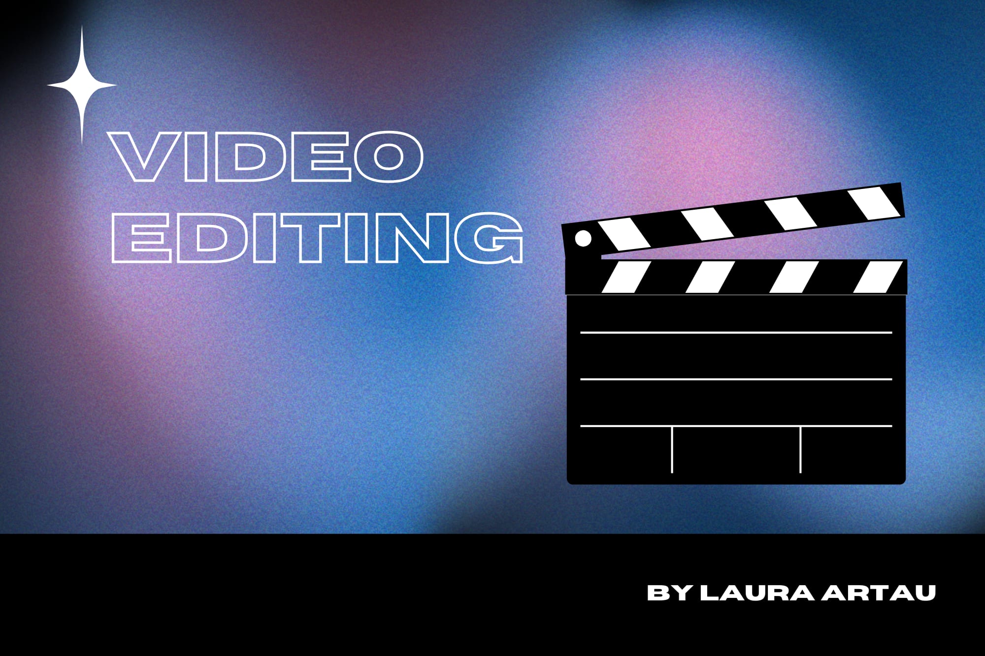Portfolio for Video Editing