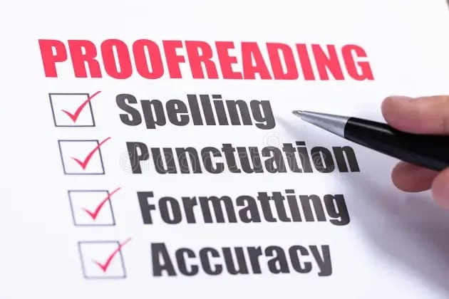 Portfolio for Editing And Proofreading