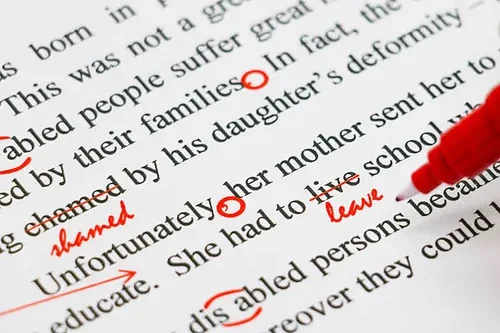 Portfolio for Proofreading