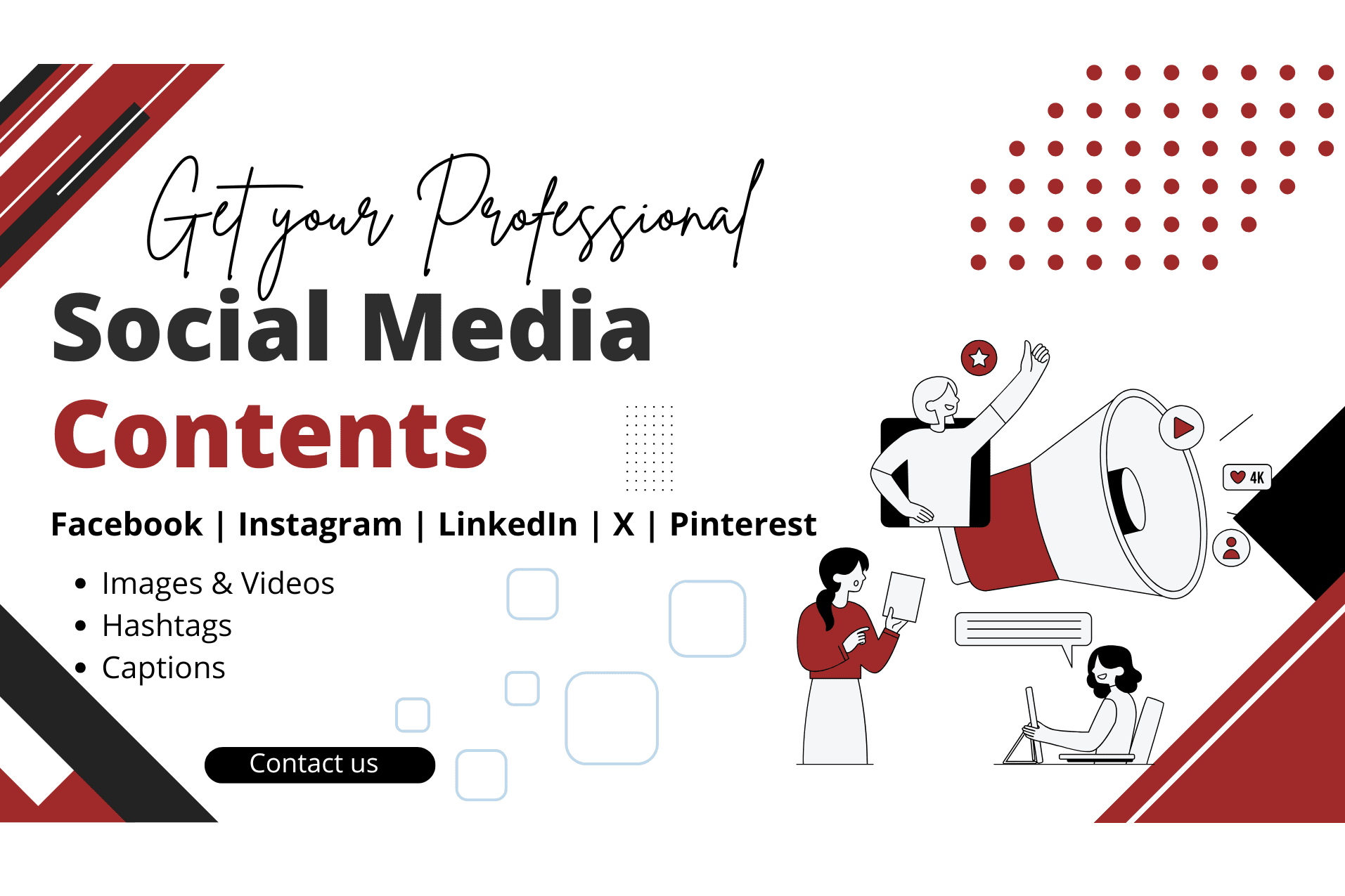 Portfolio for Professional Social Media Content