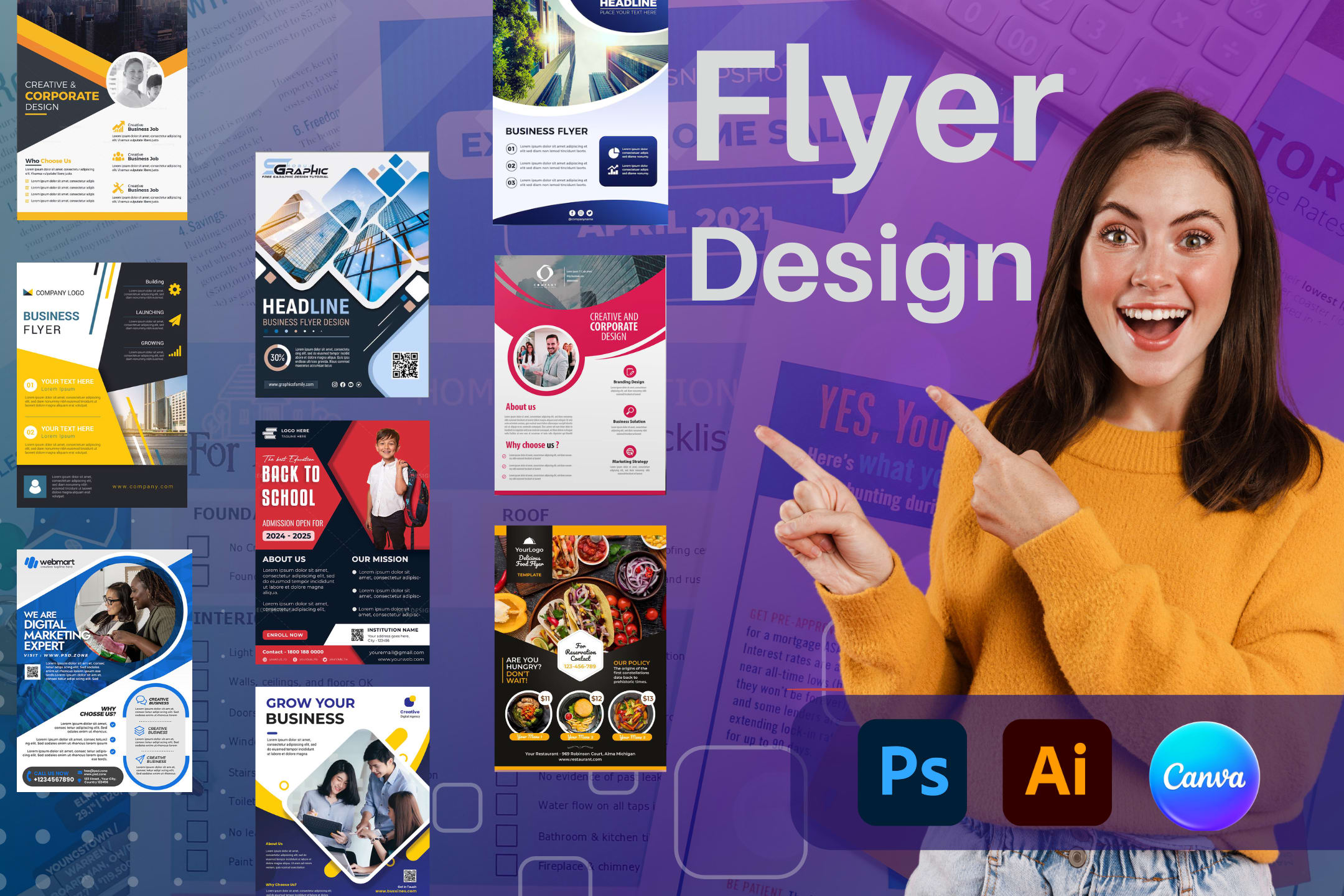 Portfolio for Flyer and Brochure designs