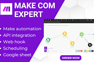 Portfolio for Make.com Automations |Custom Integration