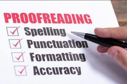 Portfolio for Proofreading