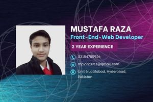 Portfolio for Front-End Developer, Type Writing, PPT