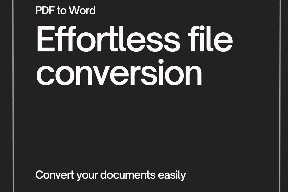 Portfolio for Professional PDF Conversion Services