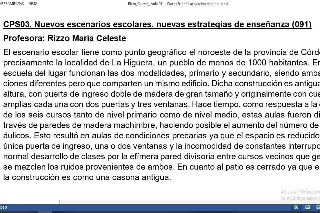 Portfolio for Text writing in spanish