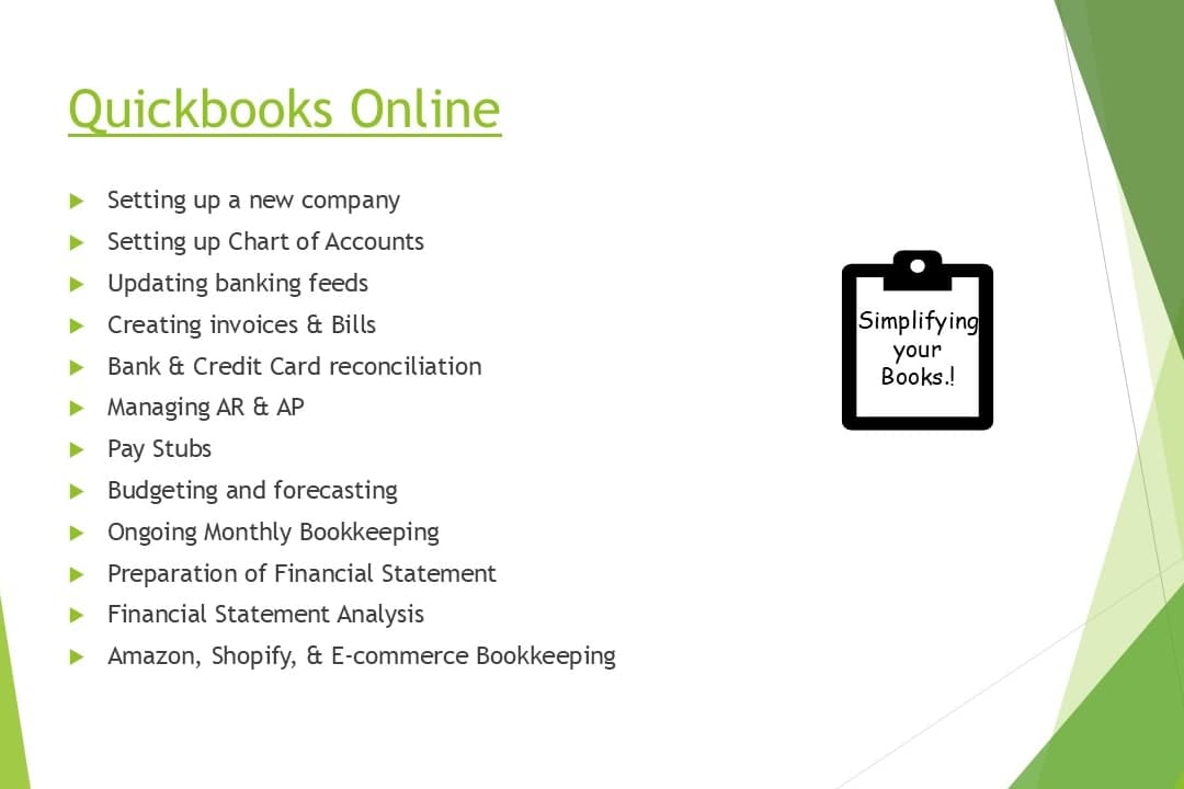 Portfolio for Finance,Accounting & Bookkeeping