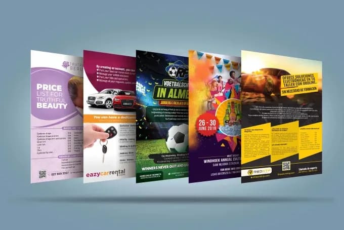 Portfolio for Catalog Design|Poster Design