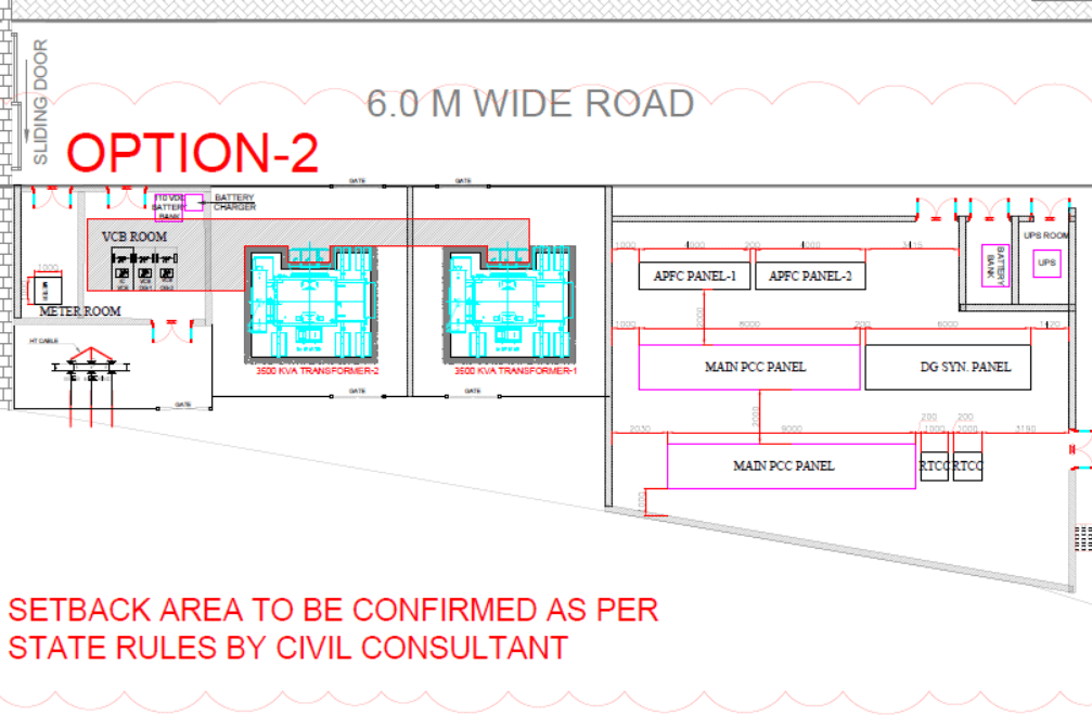 Portfolio for Electrical Infra Designing