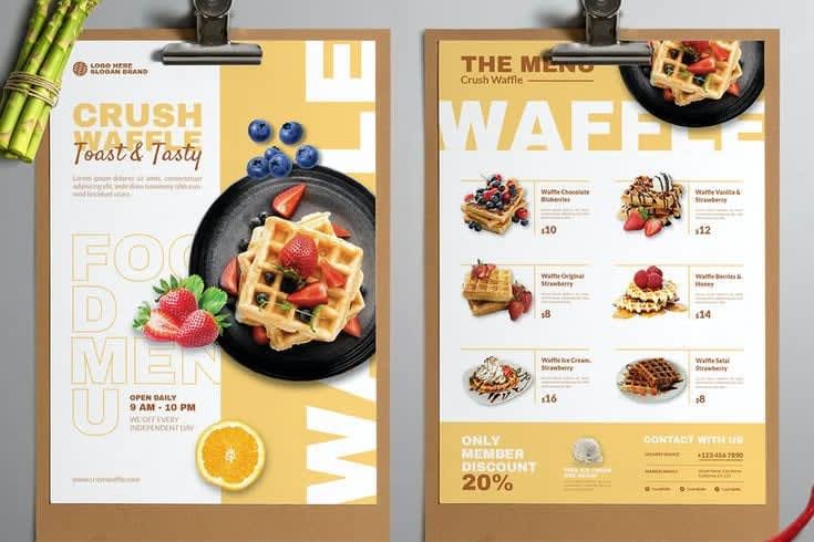 Portfolio for Menu Design