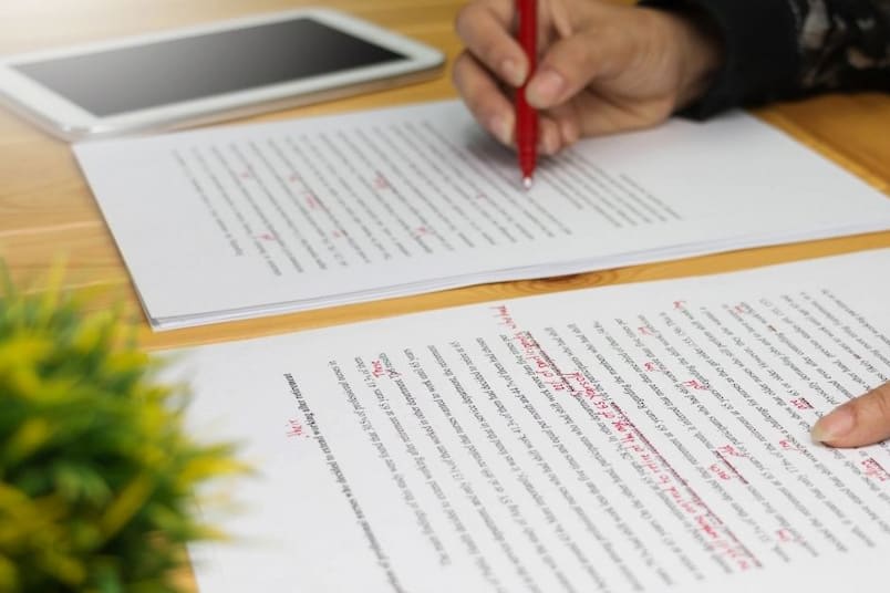 Portfolio for Proofreading and editing