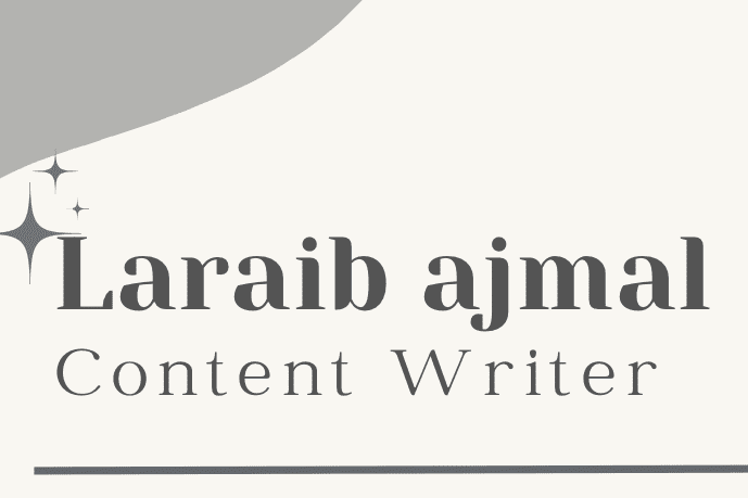 Portfolio for Content writing