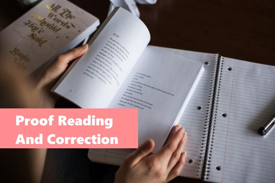 Portfolio for Proof Reading