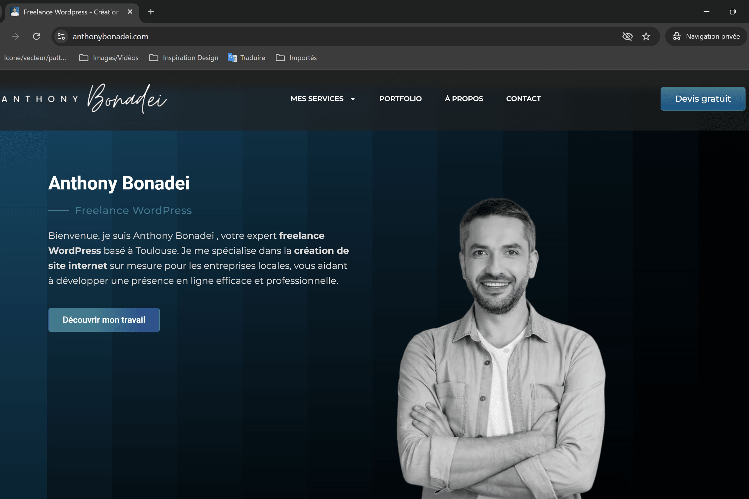 Portfolio for Développeur Wordpress Freelance