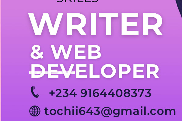 Portfolio for Creative , Content and Technical Writing