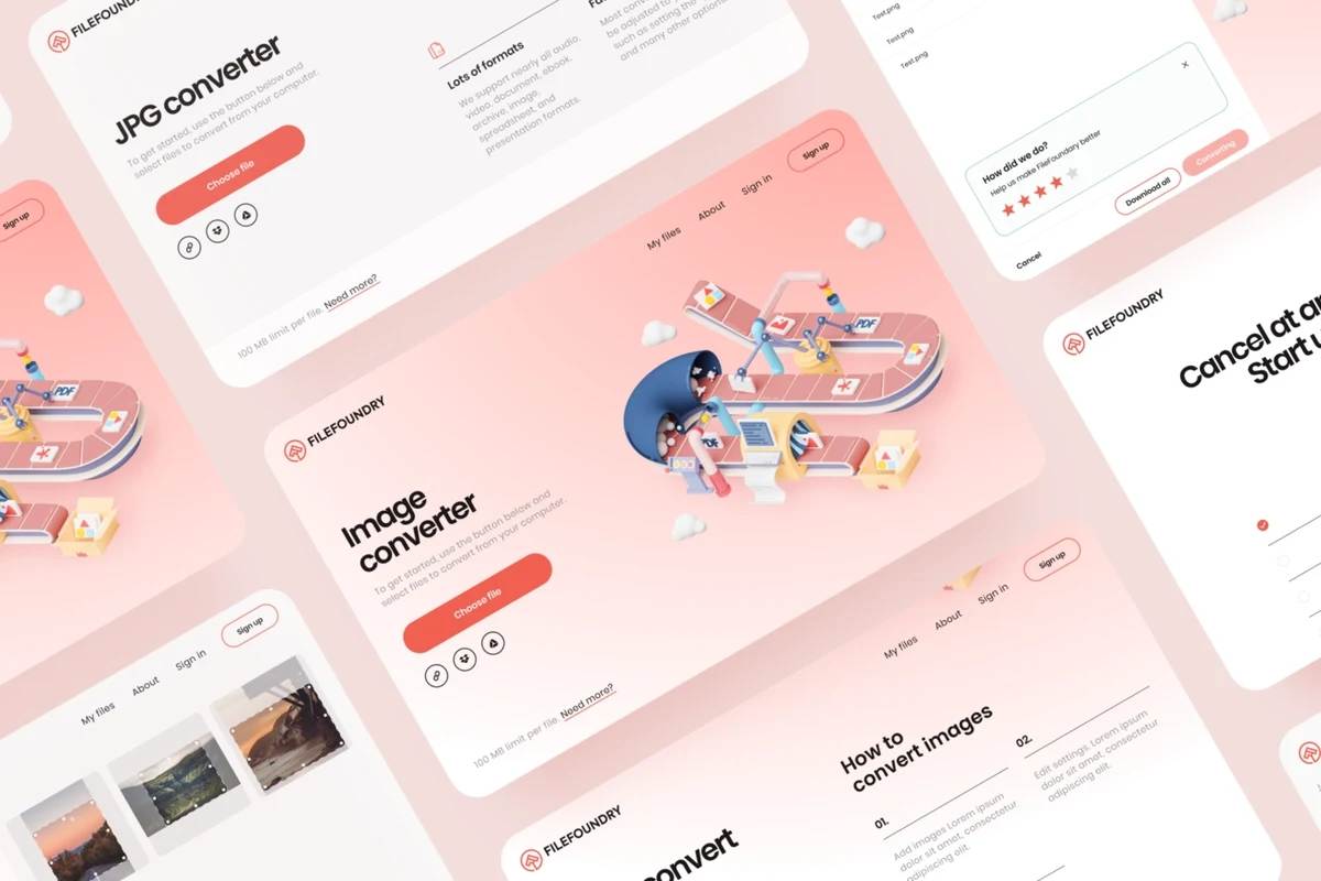 Portfolio for UI/UX, Web/Mobile Design and Development