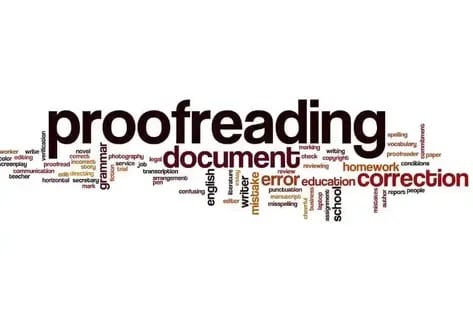 Portfolio for proofreading
