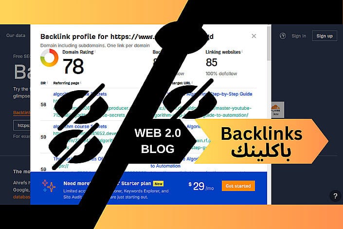 Portfolio for SEO Backlink Specialist