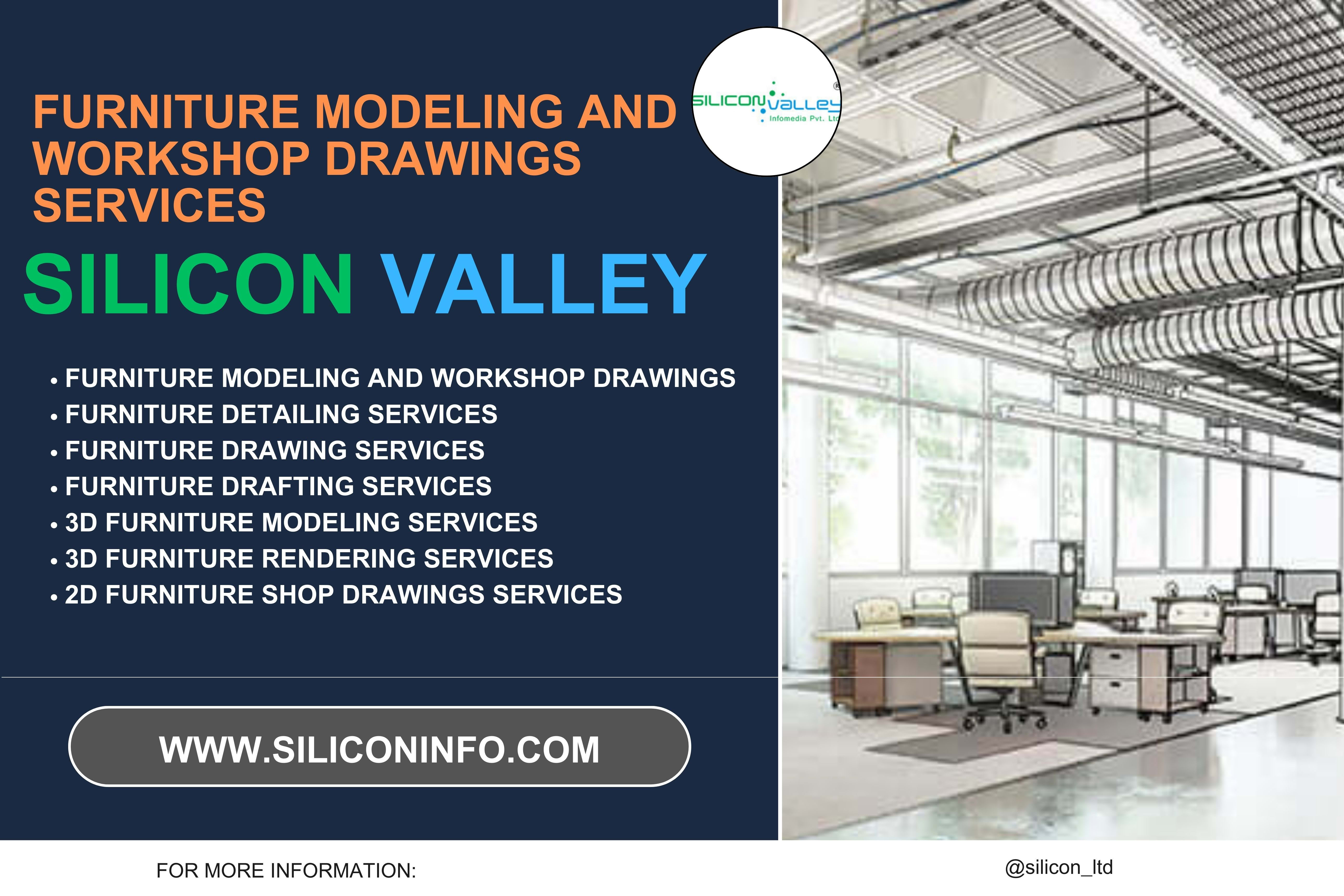 Portfolio for Furniture Modeling and Workshop Drawings