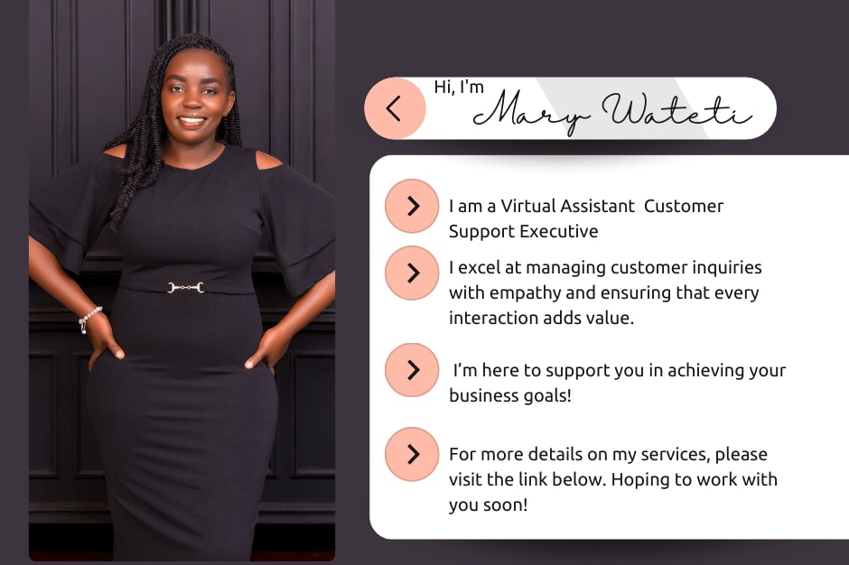 Portfolio for Virtual Assistant & Customer Support
