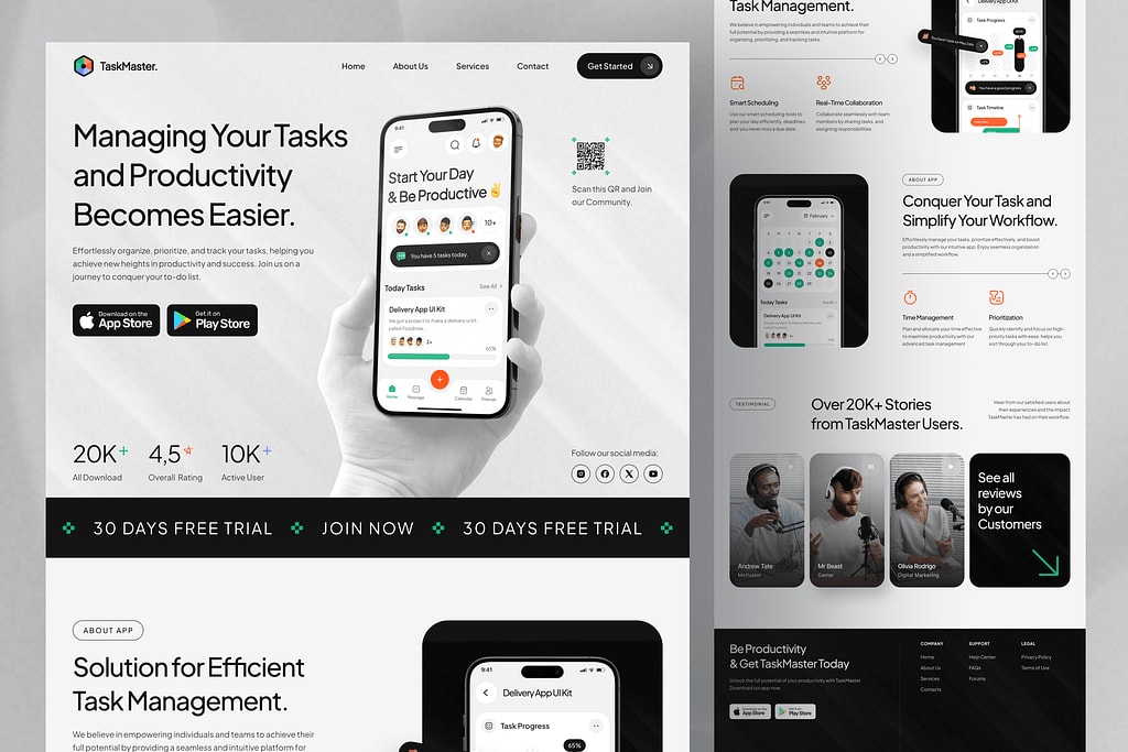 Portfolio for Website development
