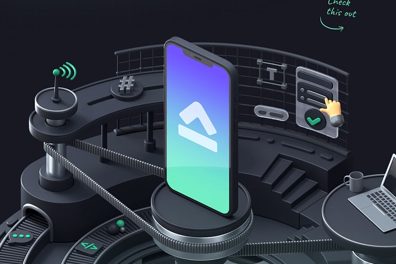 Portfolio for Mobile app development