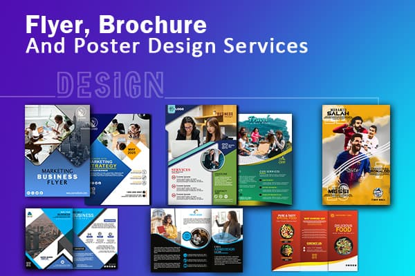 Portfolio for Flyer, Brochure & Poster Design Services