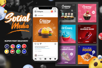 Portfolio for Social media post banner