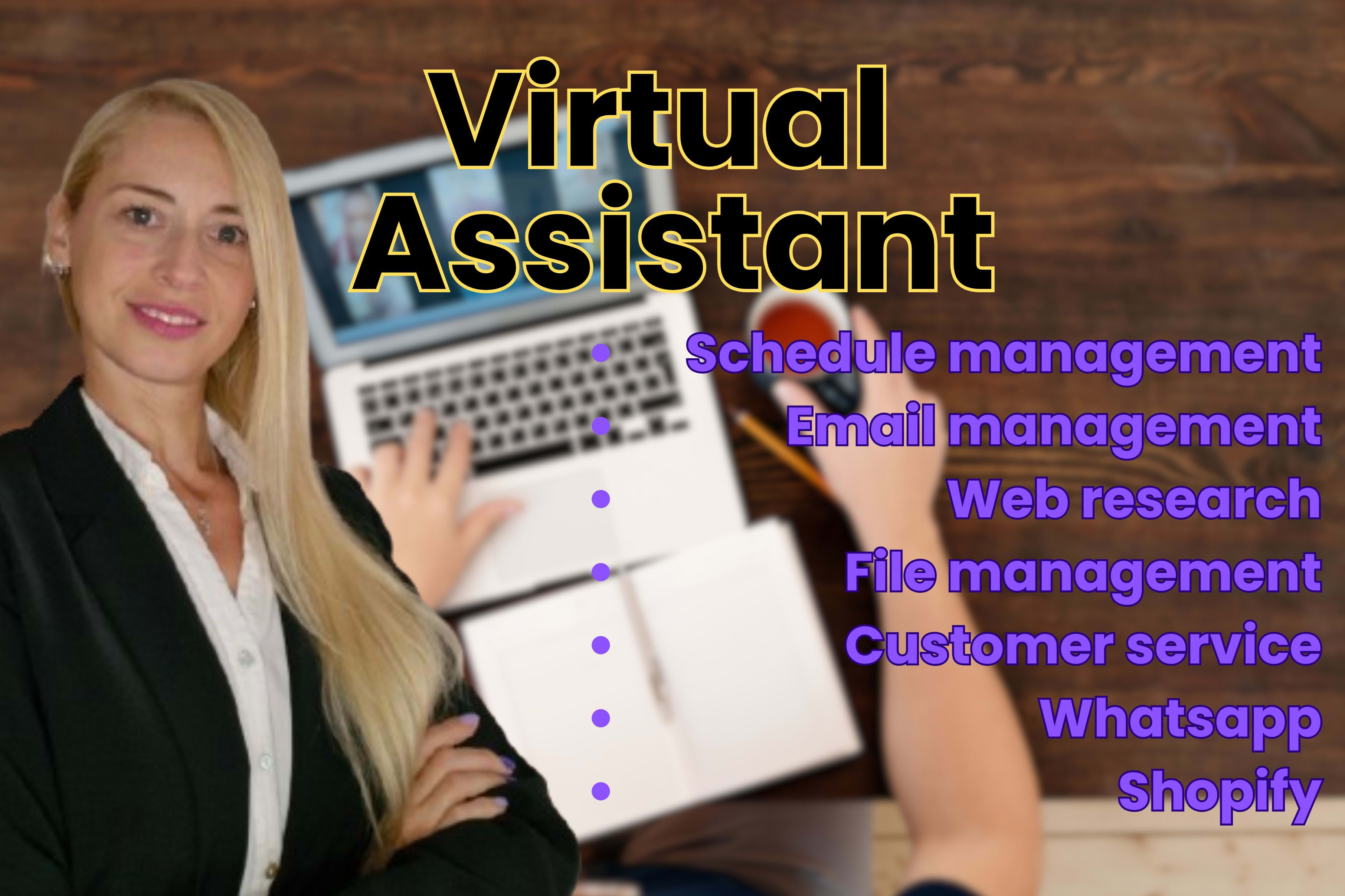 Portfolio for Virtual assistant
