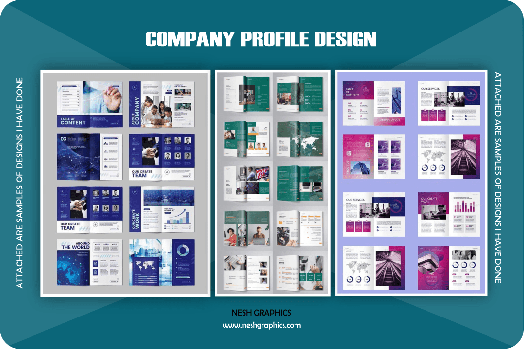 Portfolio for Company Profile design