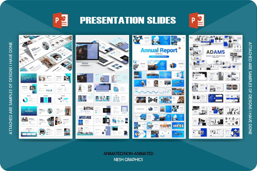 Portfolio for Presentation slides