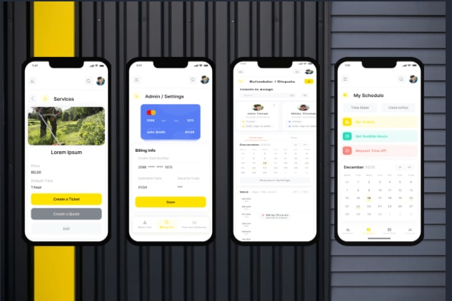 Portfolio for React Native Mobile Develpment