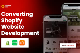 Portfolio for Shopify Website Development