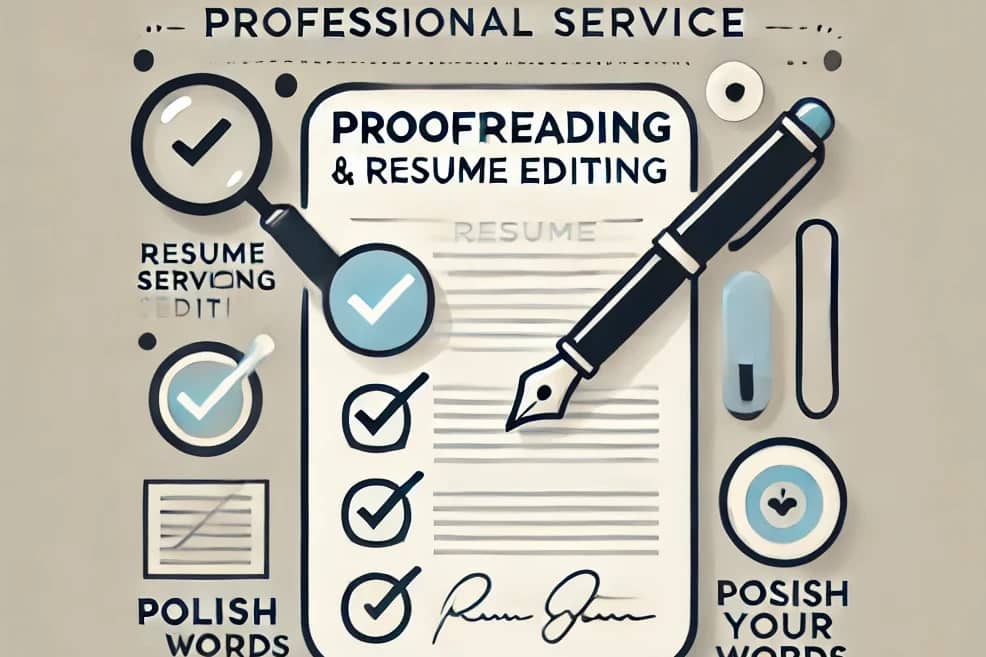 Portfolio for Premium Proofreading/resume perfection