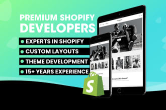 Portfolio for Shopify expert