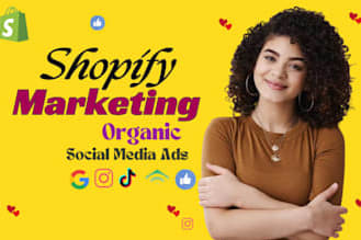 Portfolio for Shopify marketing