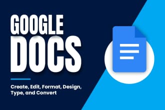 Portfolio for Google docs