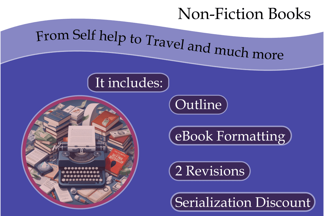 Portfolio for Ghostwriting Non-Fiction