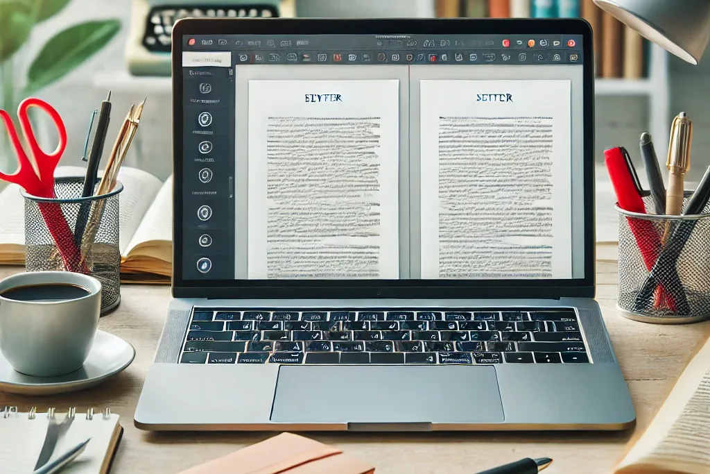 Portfolio for Proof reading and editing text