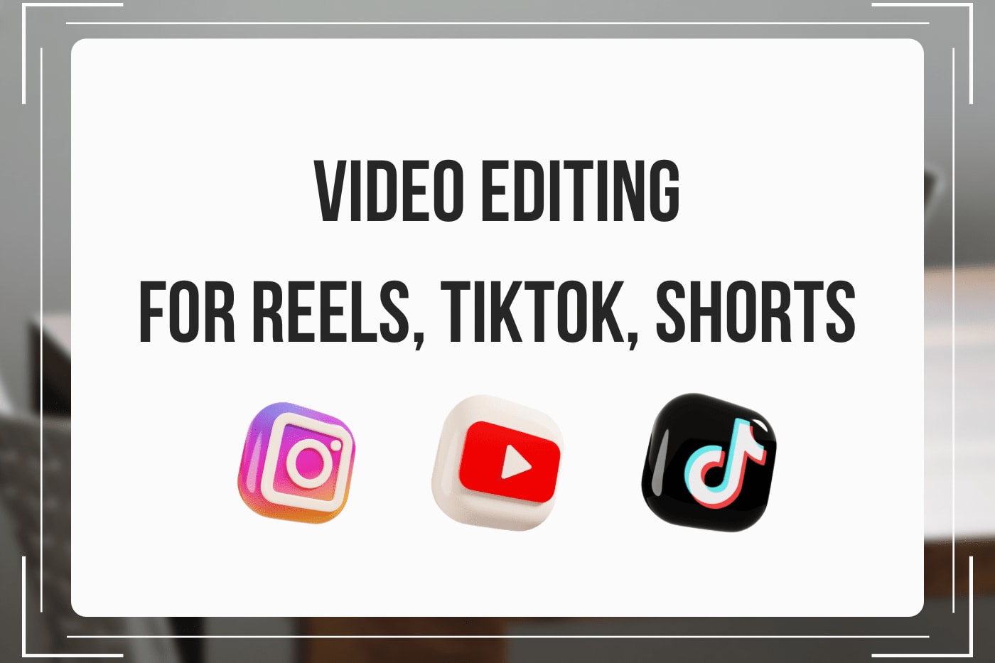 Portfolio for Short Video Editing (Reels, TikTok, etc)