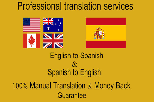 Portfolio for Translation From Spanish to English
