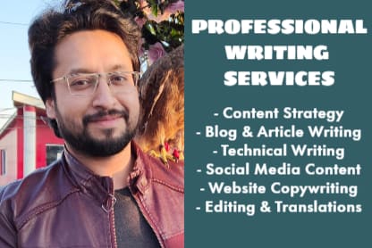 Portfolio for Creative, Content & Technical Writing