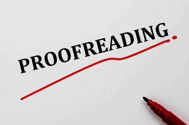 Portfolio for Professional Proof-reader/Transcriber