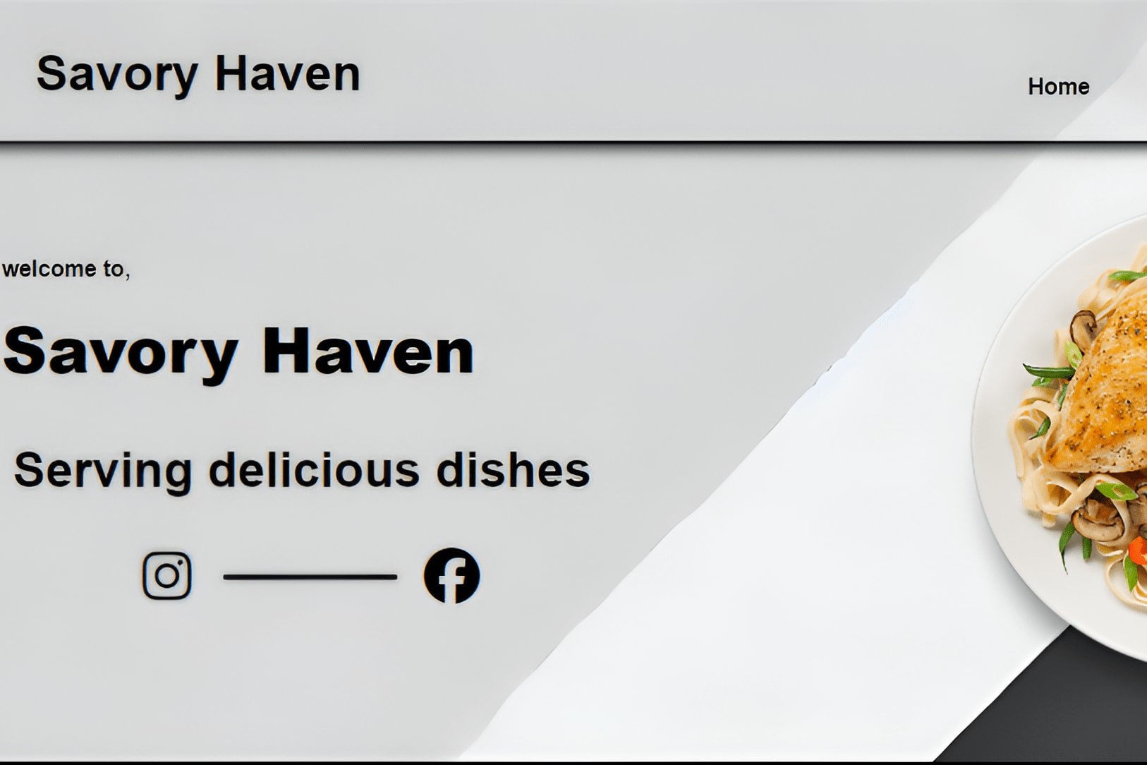 Portfolio for Custom website